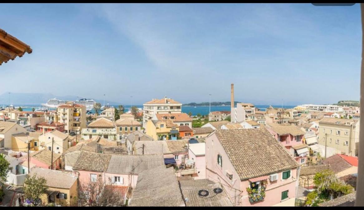 Makis Sea-View Apartment-Corfu Port Mantouki Dış mekan fotoğraf