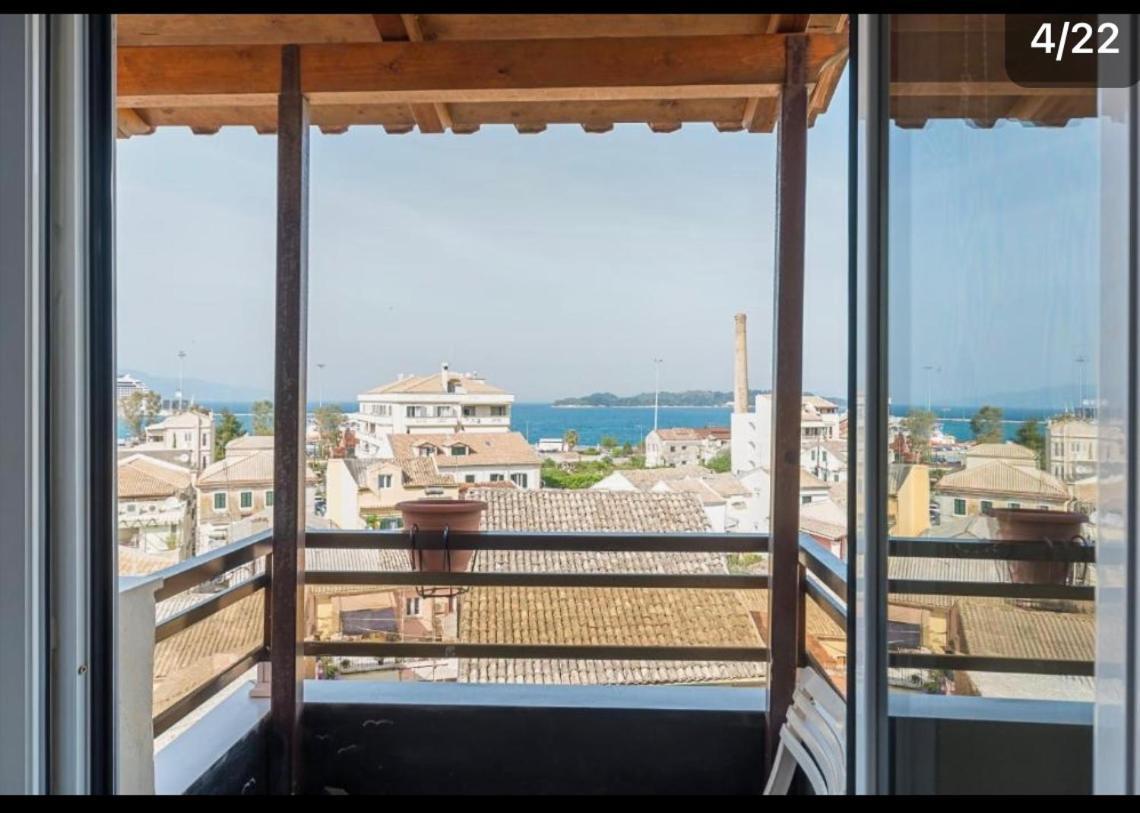 Makis Sea-View Apartment-Corfu Port Mantouki Dış mekan fotoğraf