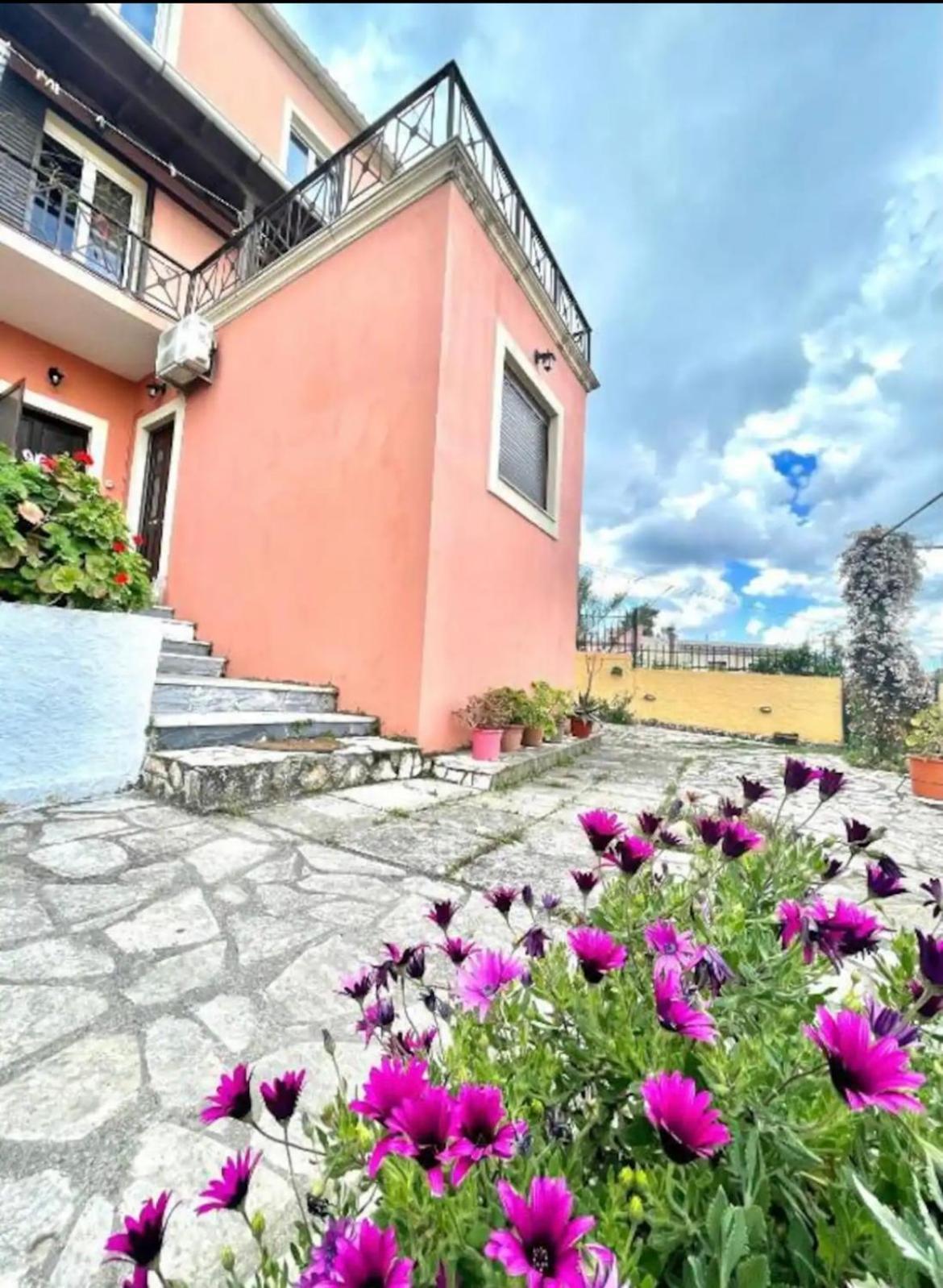 Makis Sea-View Apartment-Corfu Port Mantouki Dış mekan fotoğraf